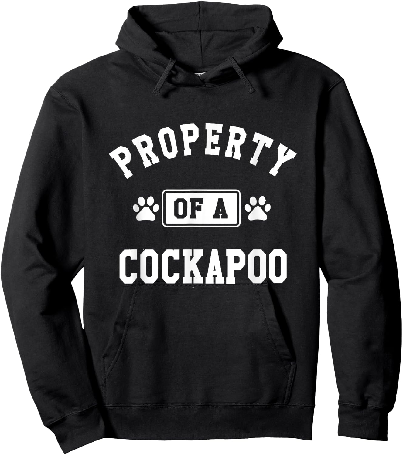 Cockapoo Property Cute Cockapoo Dad Lover Pet Sitter Hoodie - Hoodie | Black