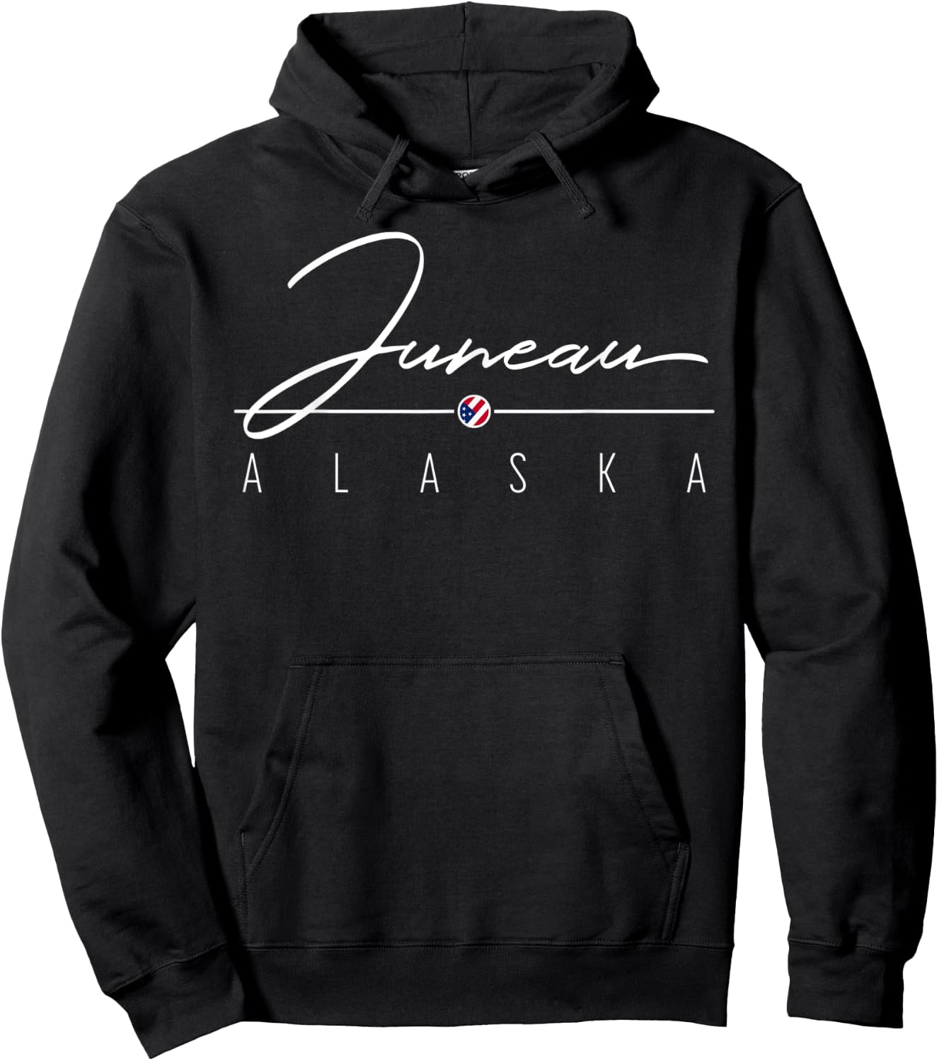 Juneau AK Hoodie - Hoodie | Black