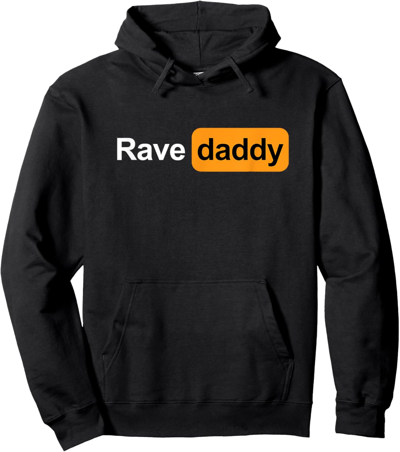 Rave Daddy Bass Head EDM Rave Festival Costume Dance Music Hoodie - Hoodie | Black