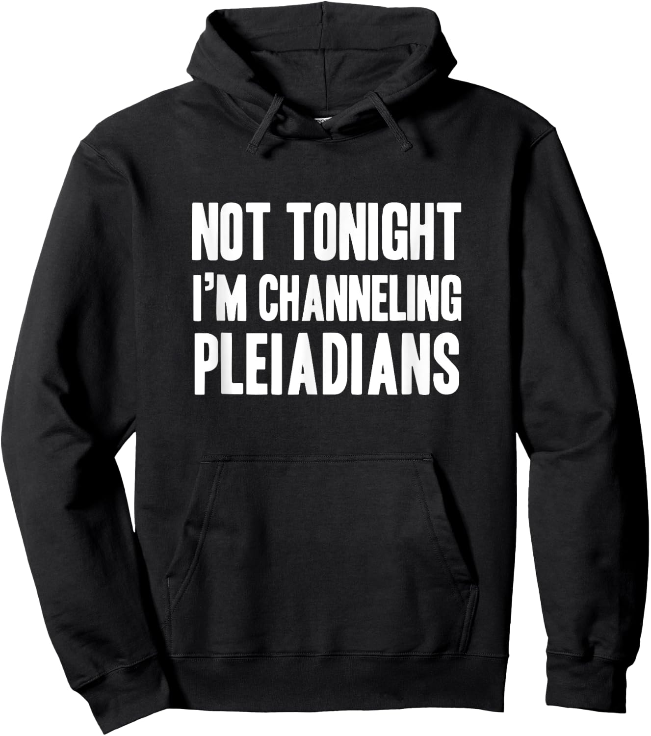 Funny channeling pleiadians new age lightworker Hoodie - Hoodie | Black
