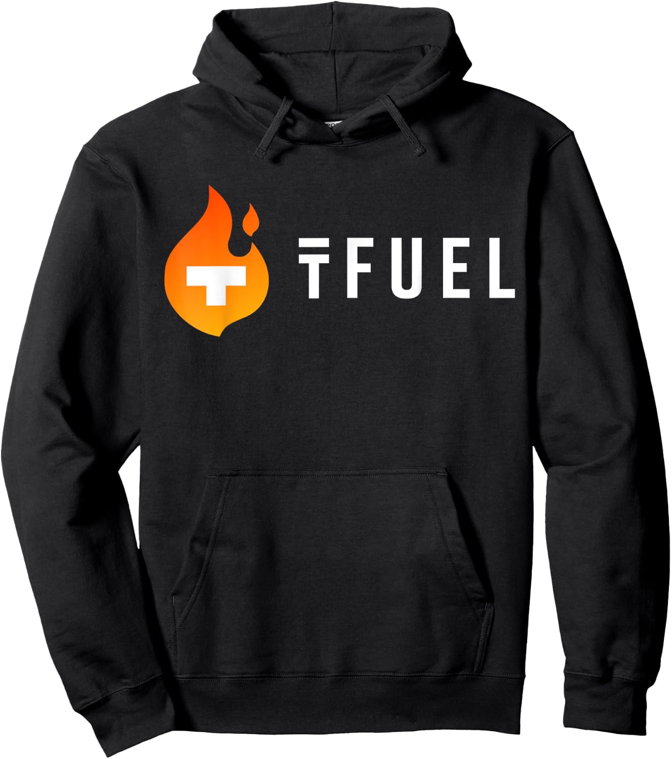 TFUEL Crypto Token Flame - Theta Fuel Coin - HODL - Dapps Hoodie - Hoodie | Black