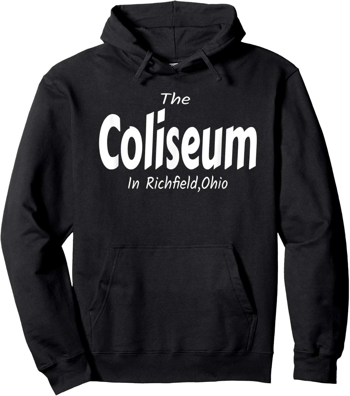 Vintage Richfield Coliseum Cleveland Hoodie - Hoodie | Black