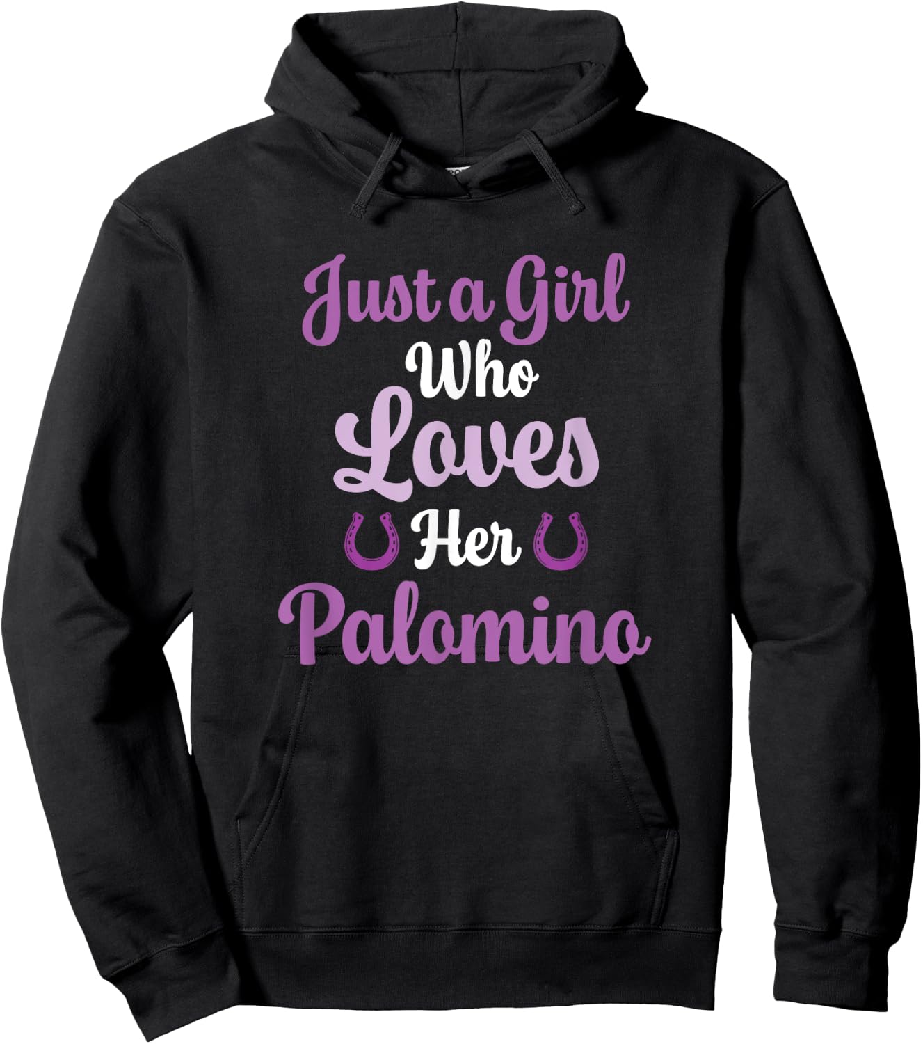 Palomino Horse Gift Who Love Their Palomino Hoodie - Hoodie | Black