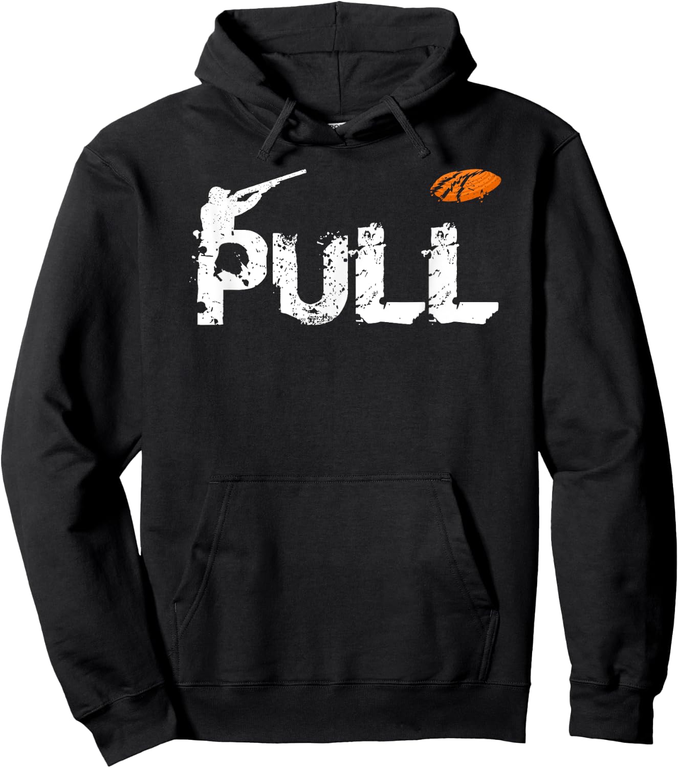 Clay Skeet pigeon shooting Pull clay Bird hunter sports Hoodie - Hoodie | Black