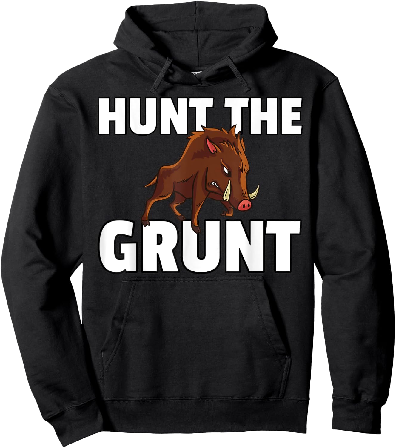 Hog Hunting Gift Boar Hunter Hoodie - Hoodie | Black