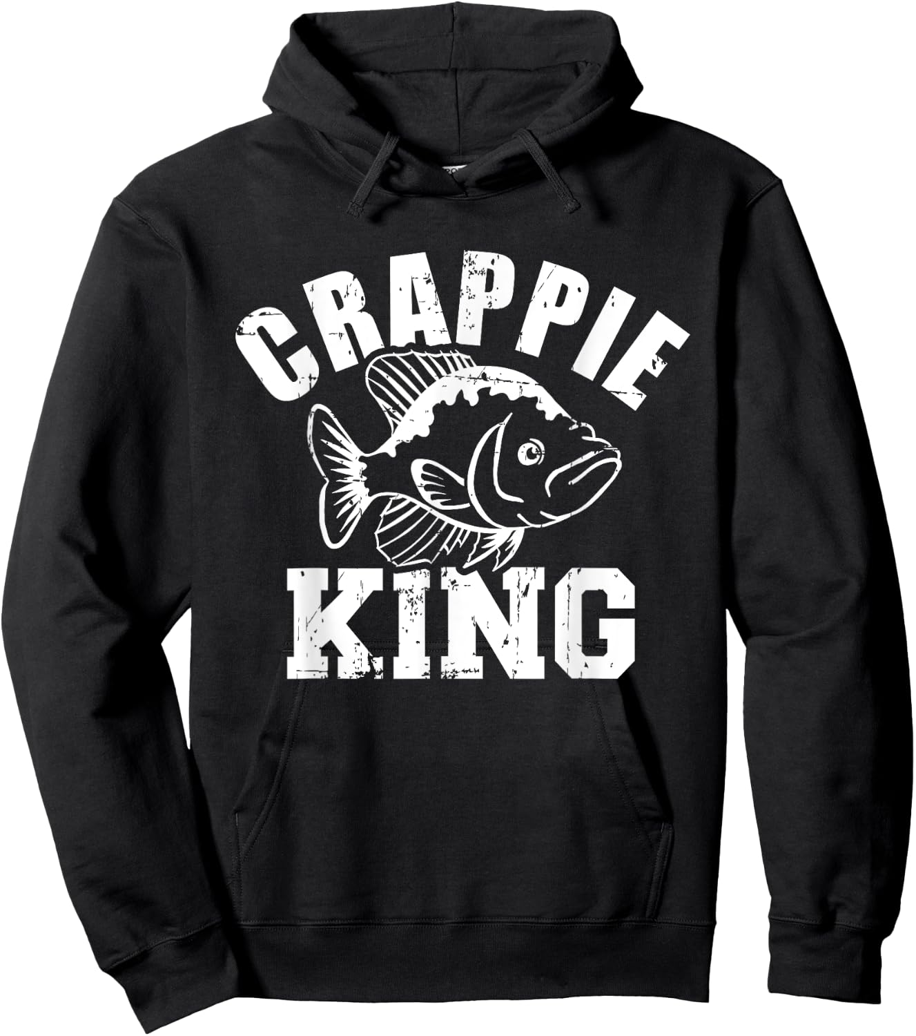 Crappie king Hoodie - Hoodie | Black