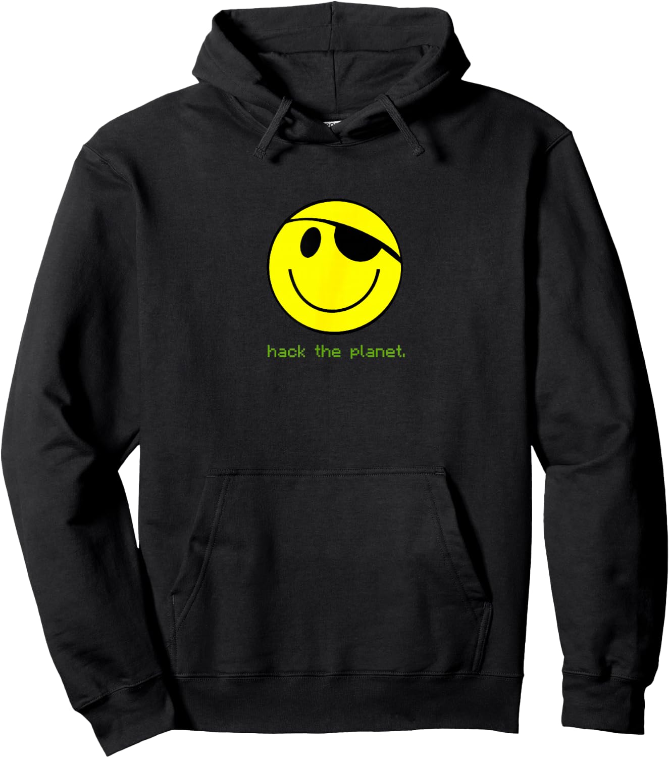 Hack The Planet Hoodie - Hoodie | Black