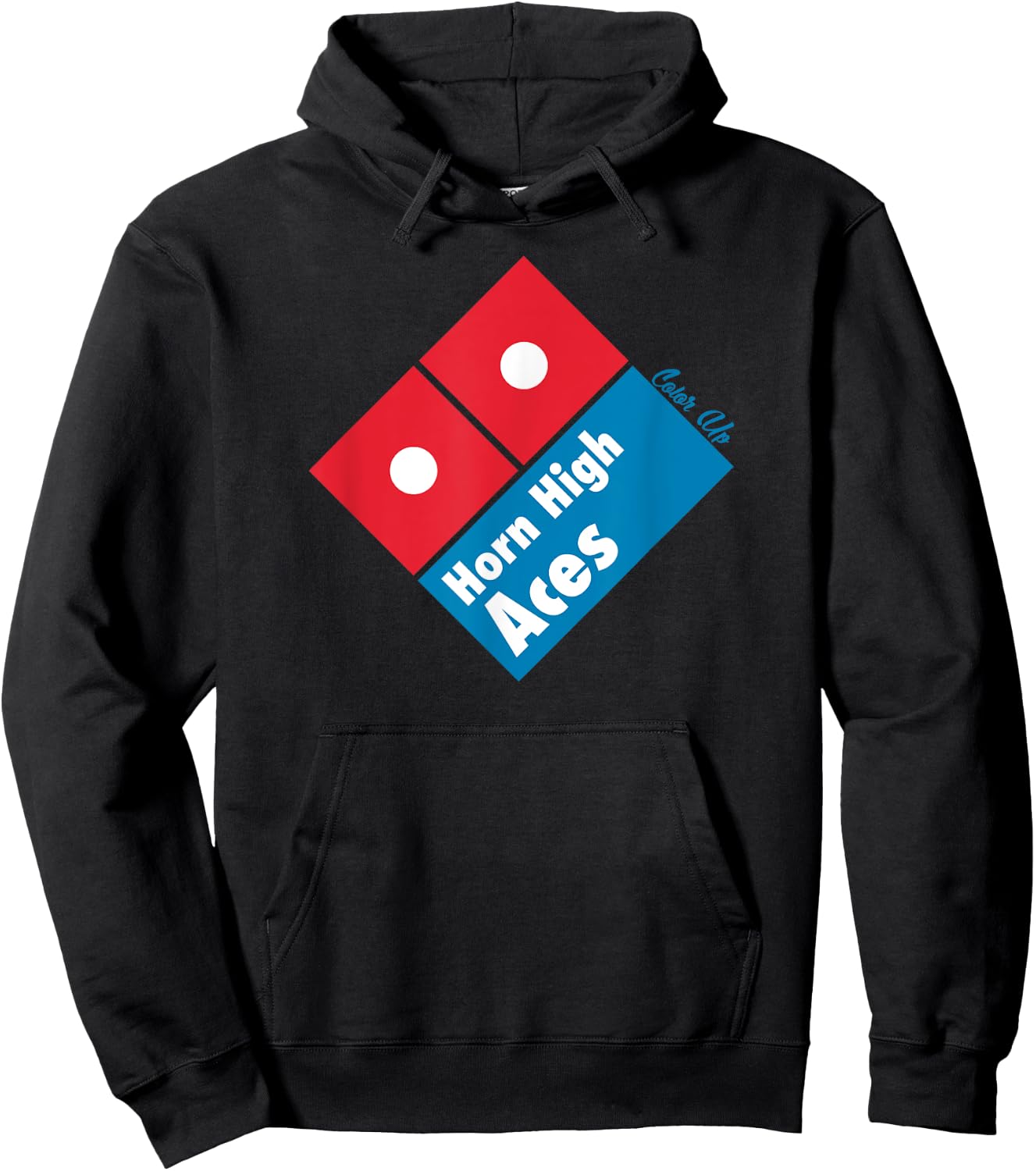Horn High Aces Casino Craps Gambling Hoodie - Hoodie | Black