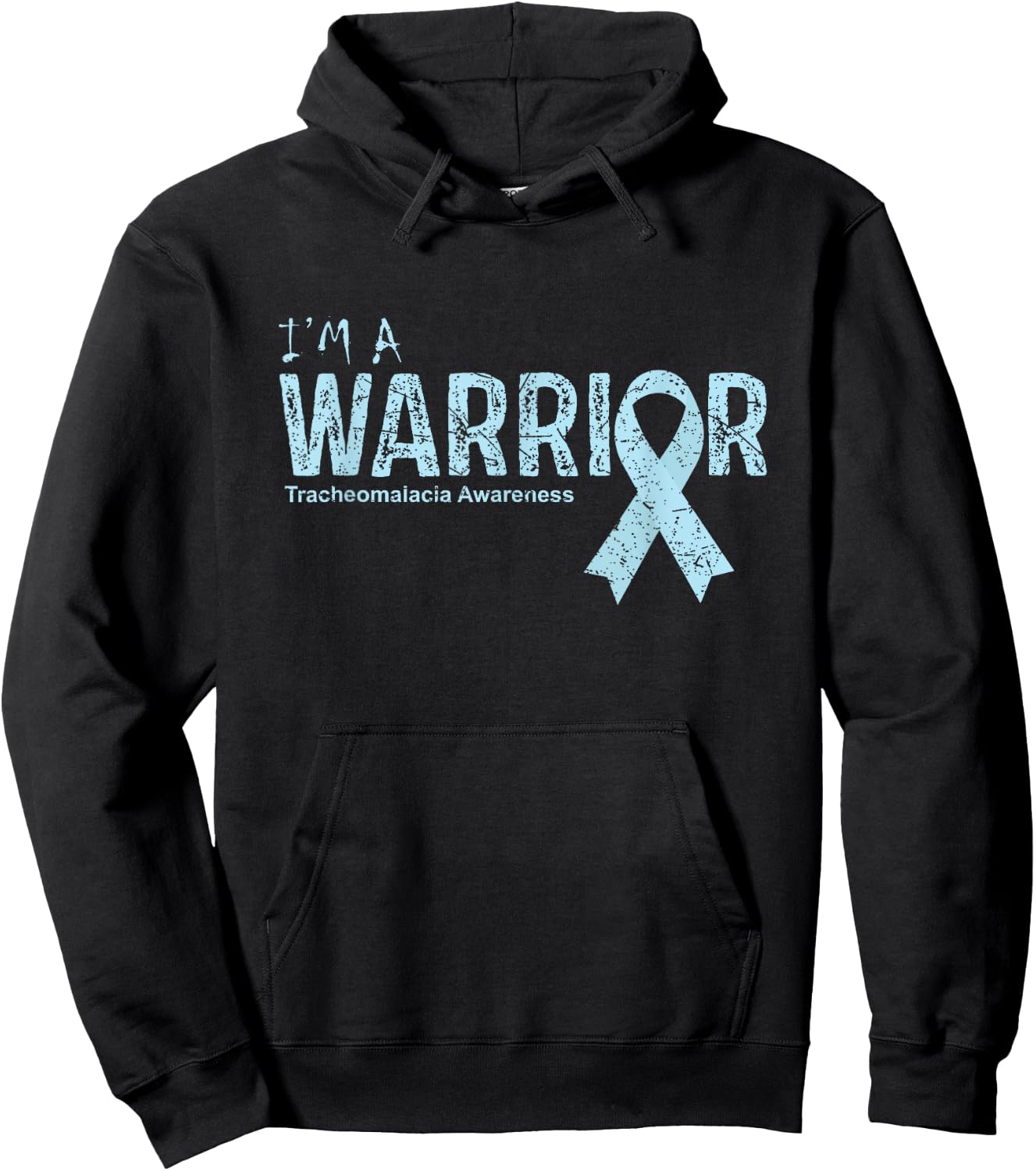 Tracheomalacia Awareness Warrior Hoodie - Hoodie | Black