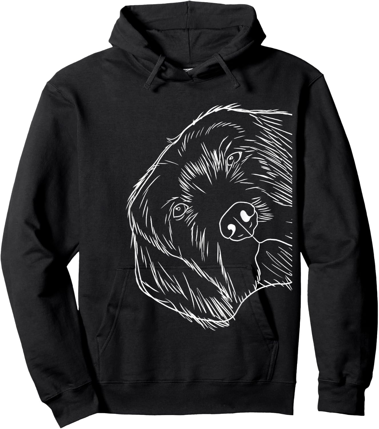 Funny Dog Pudelpointer Women Girls Kids Hoodie - Hoodie | Black