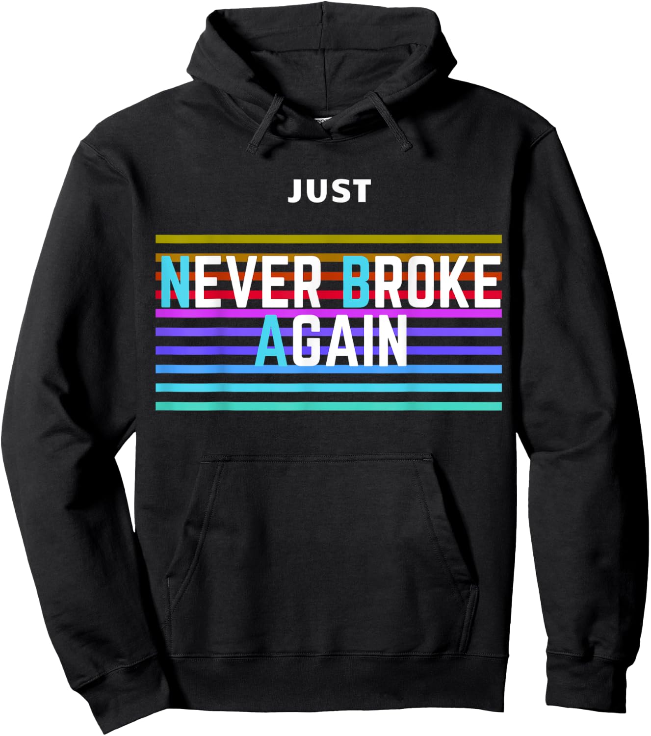 Never Broke Again Just Amazing Hoodie - Hoodie | Black