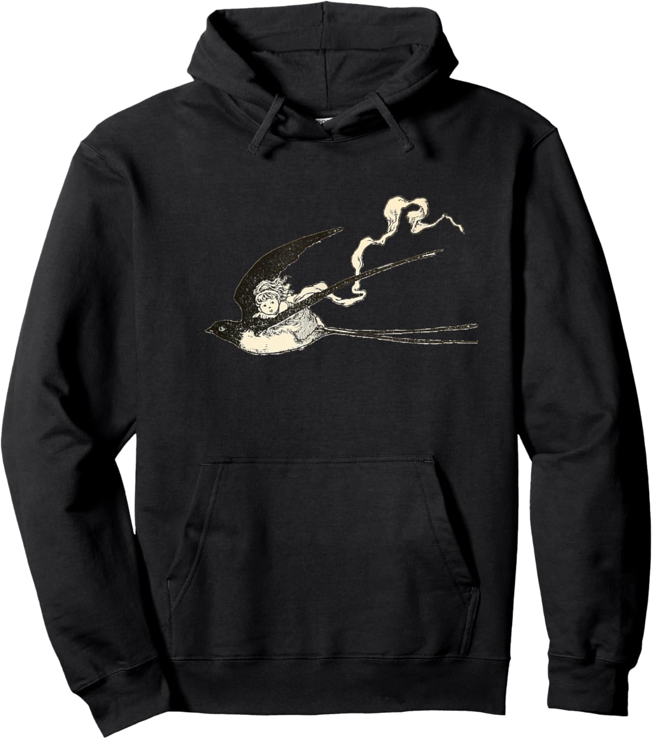 Thumbelina Hoodie - Hoodie | Black