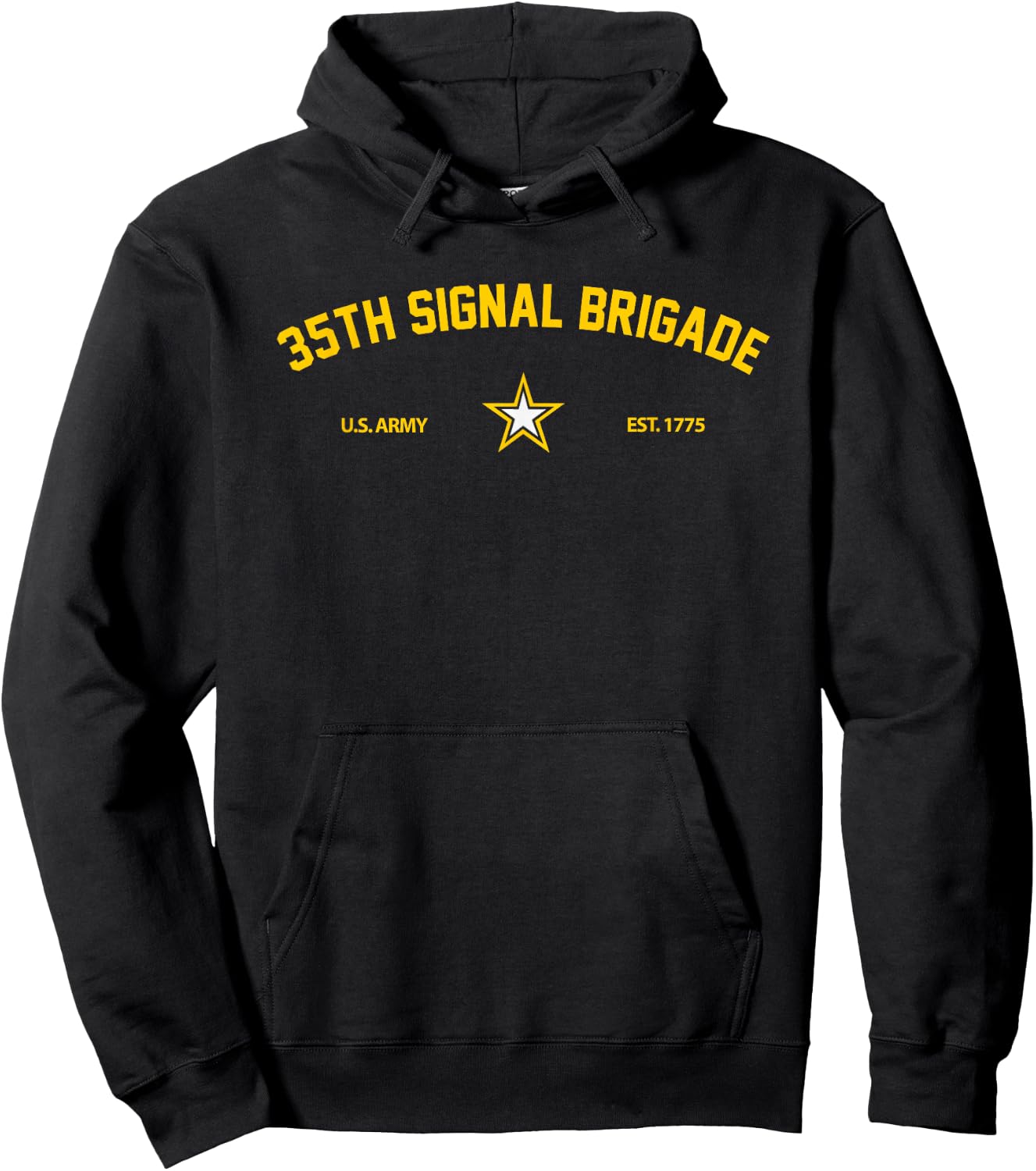 US Army 35th Signal Brigade Hoodie - Hoodie | Black