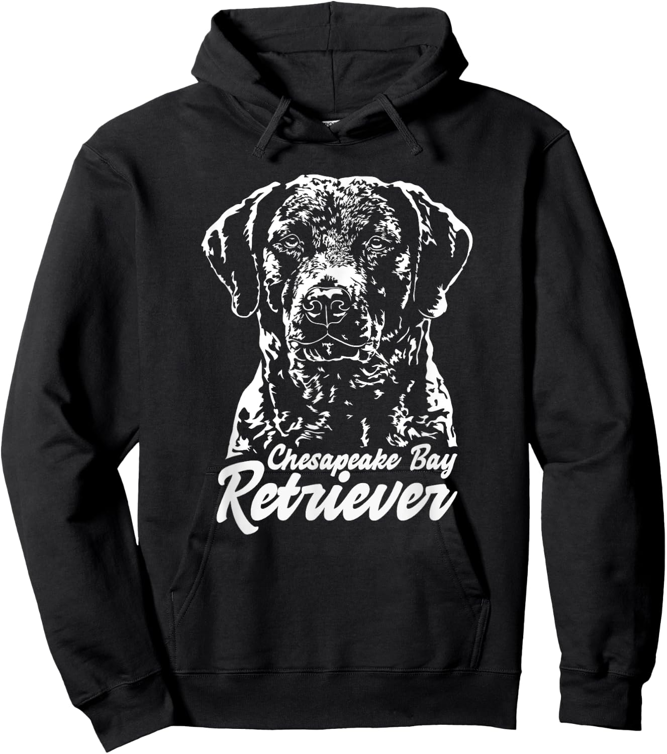 Funny Proud Chesapeake Bay Retriever dog portrait gift Women Hoodie - Hoodie | Black