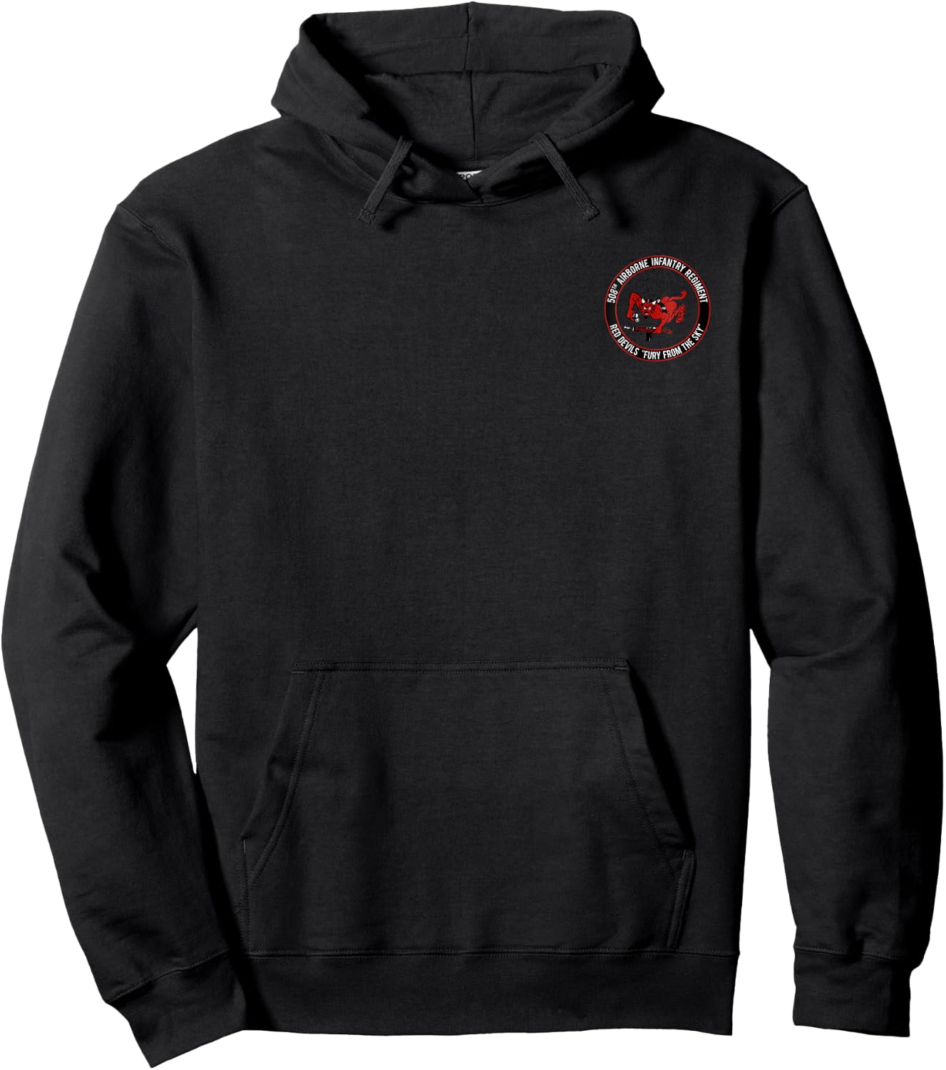 508th Airborne Infantry Regiment Veteran Paratrooper Gift Hoodie - Hoodie | Black