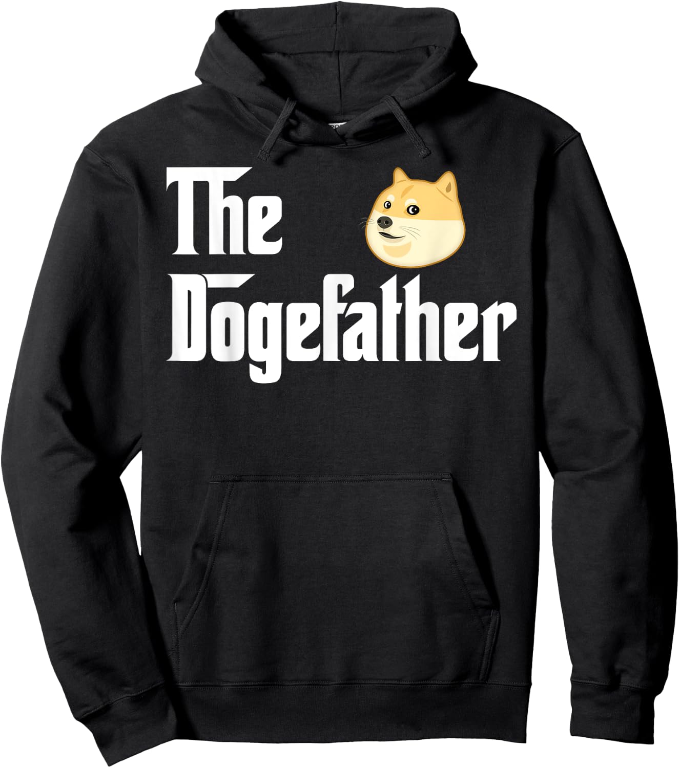 The Dogefather Hoodie - Hoodie | Black