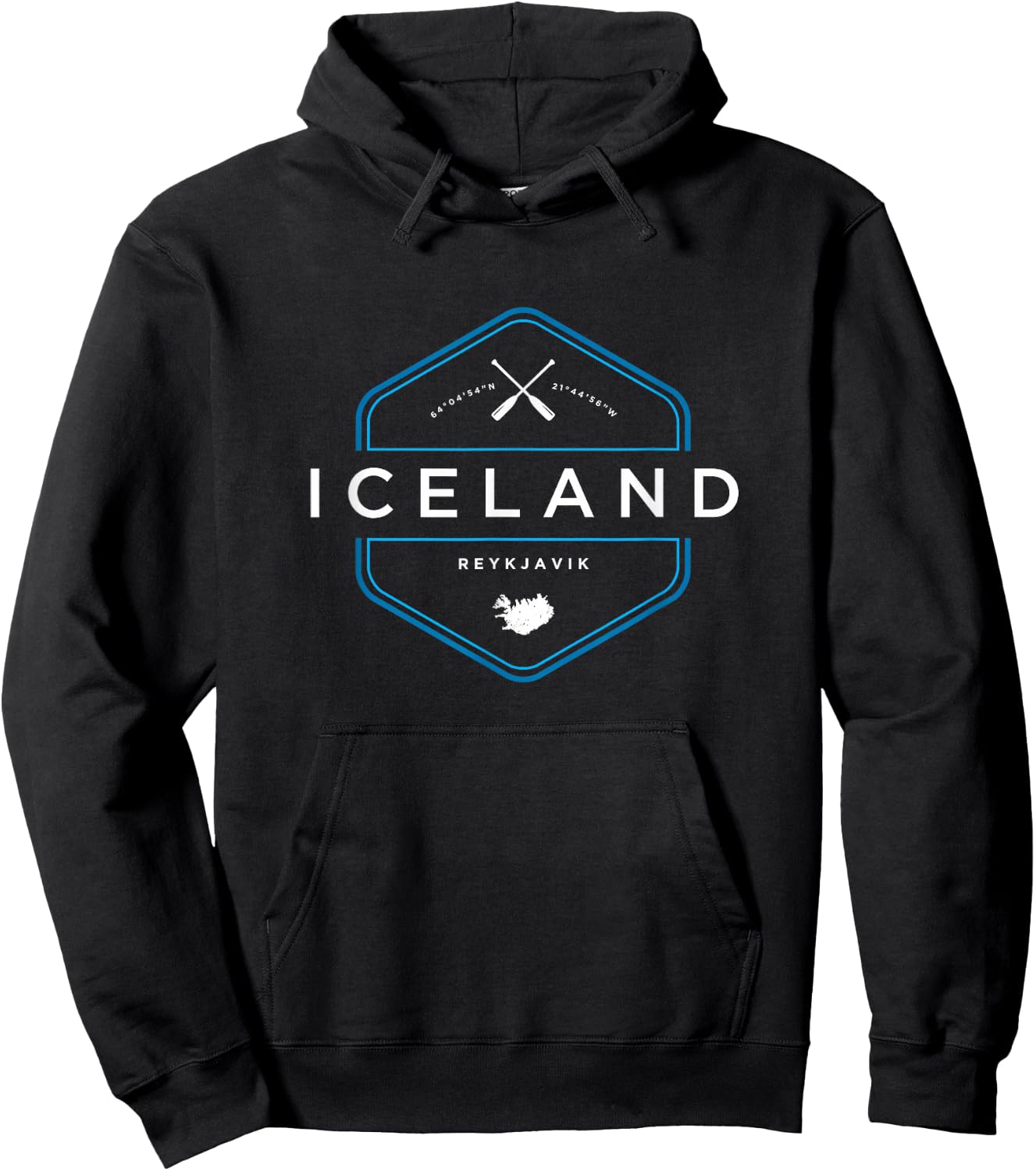 Iceland Hoodie - Hoodie | Black