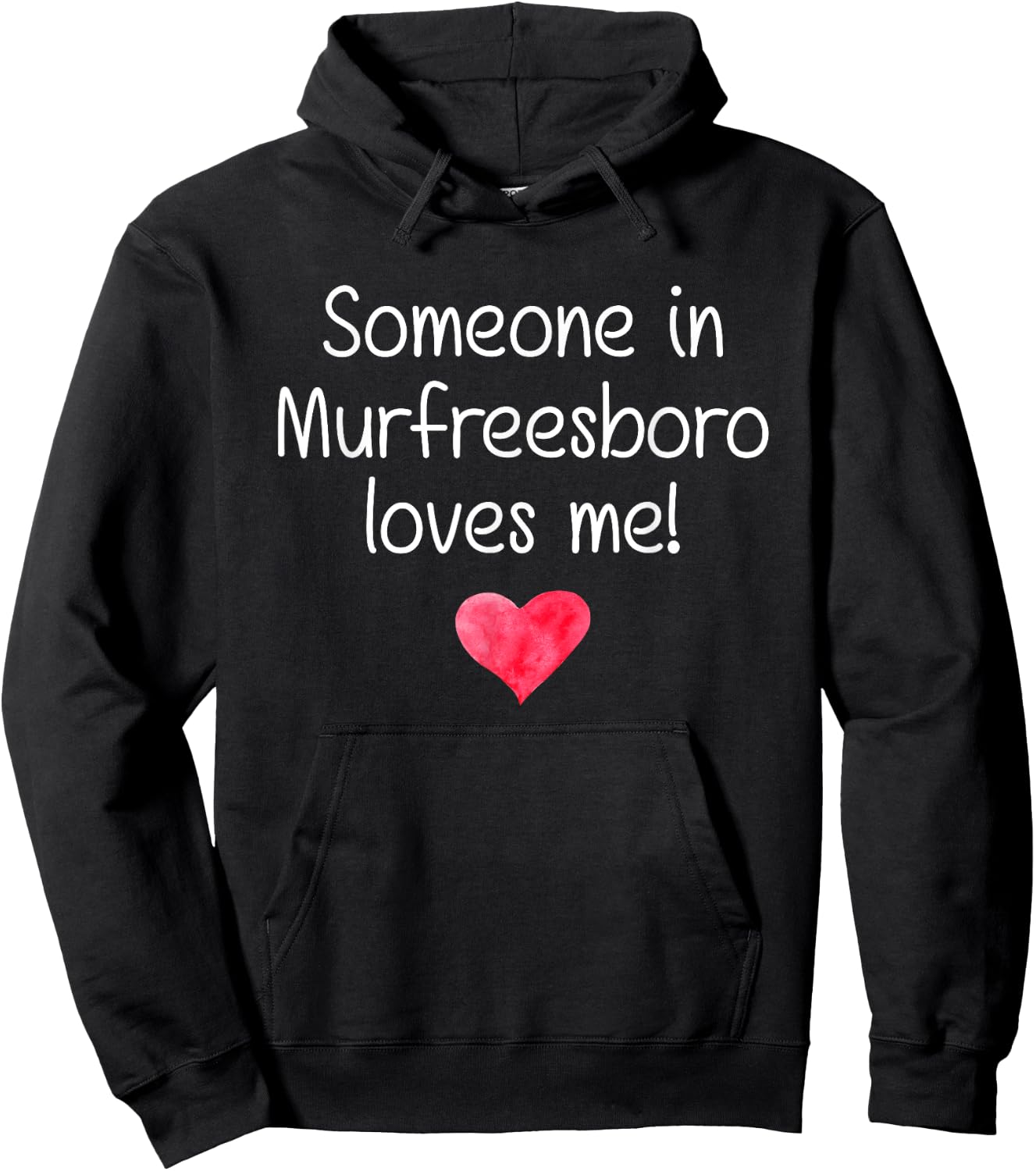 Someone In MURFREESBORO TN TENNESSEE Loves Me City Home Gift Hoodie - Hoodie | Black