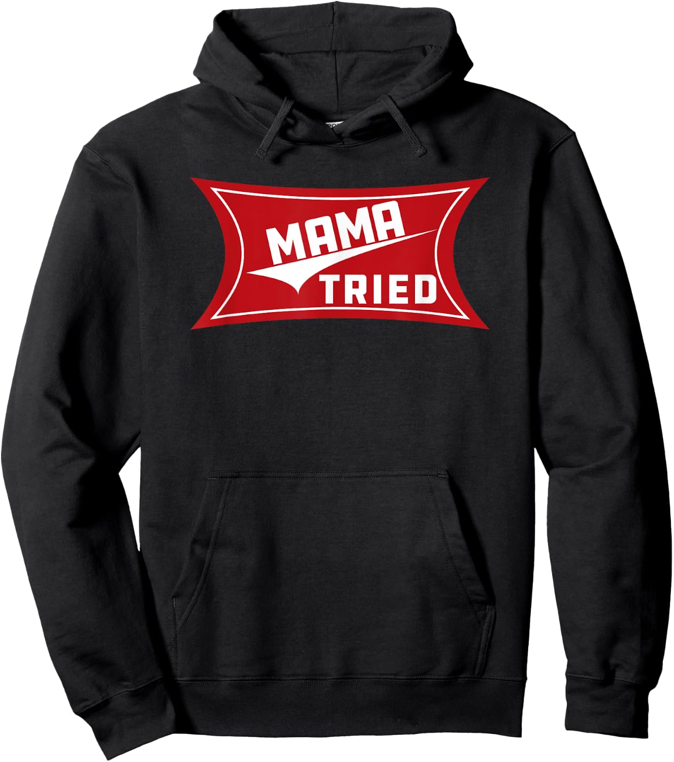 Mama Tried Country Music Redneck Vintage Hoodie - Hoodie | Black