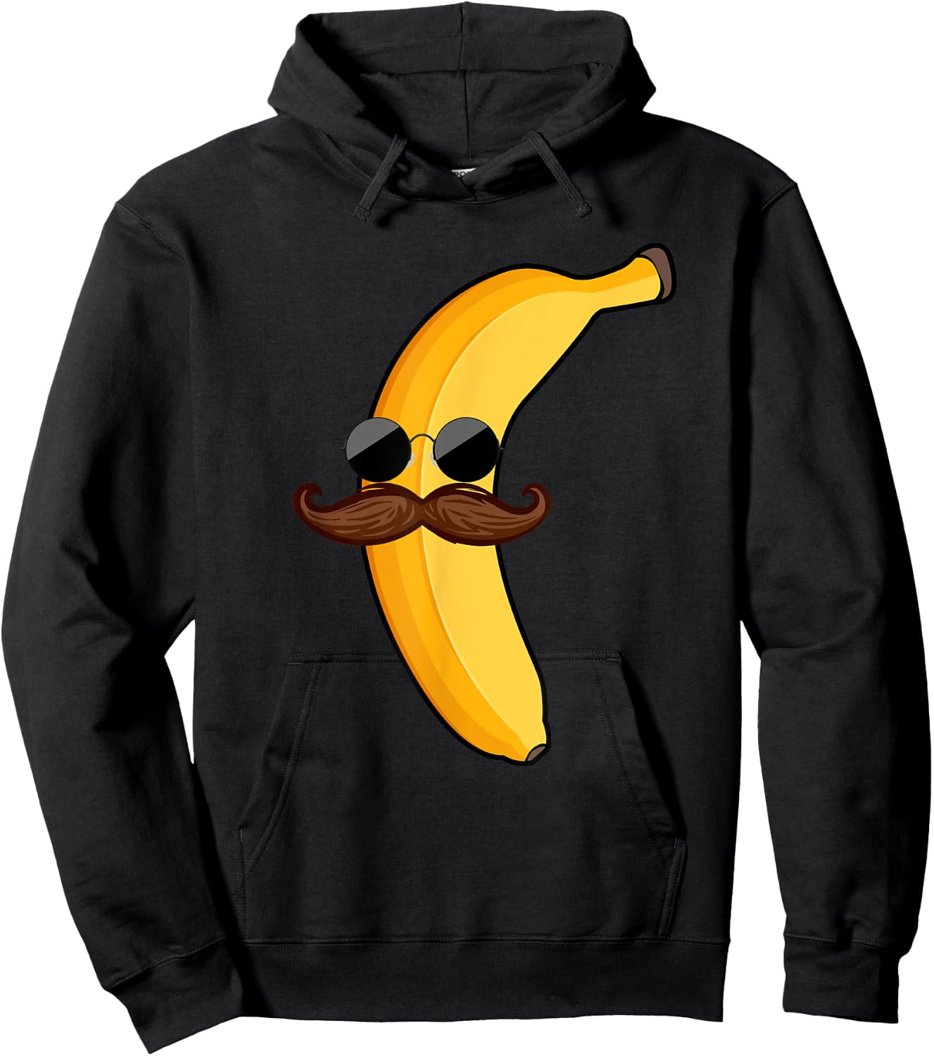 Cool Banana Design Boys Tropical Fruit Banana Lover Hoodie - Hoodie | Black