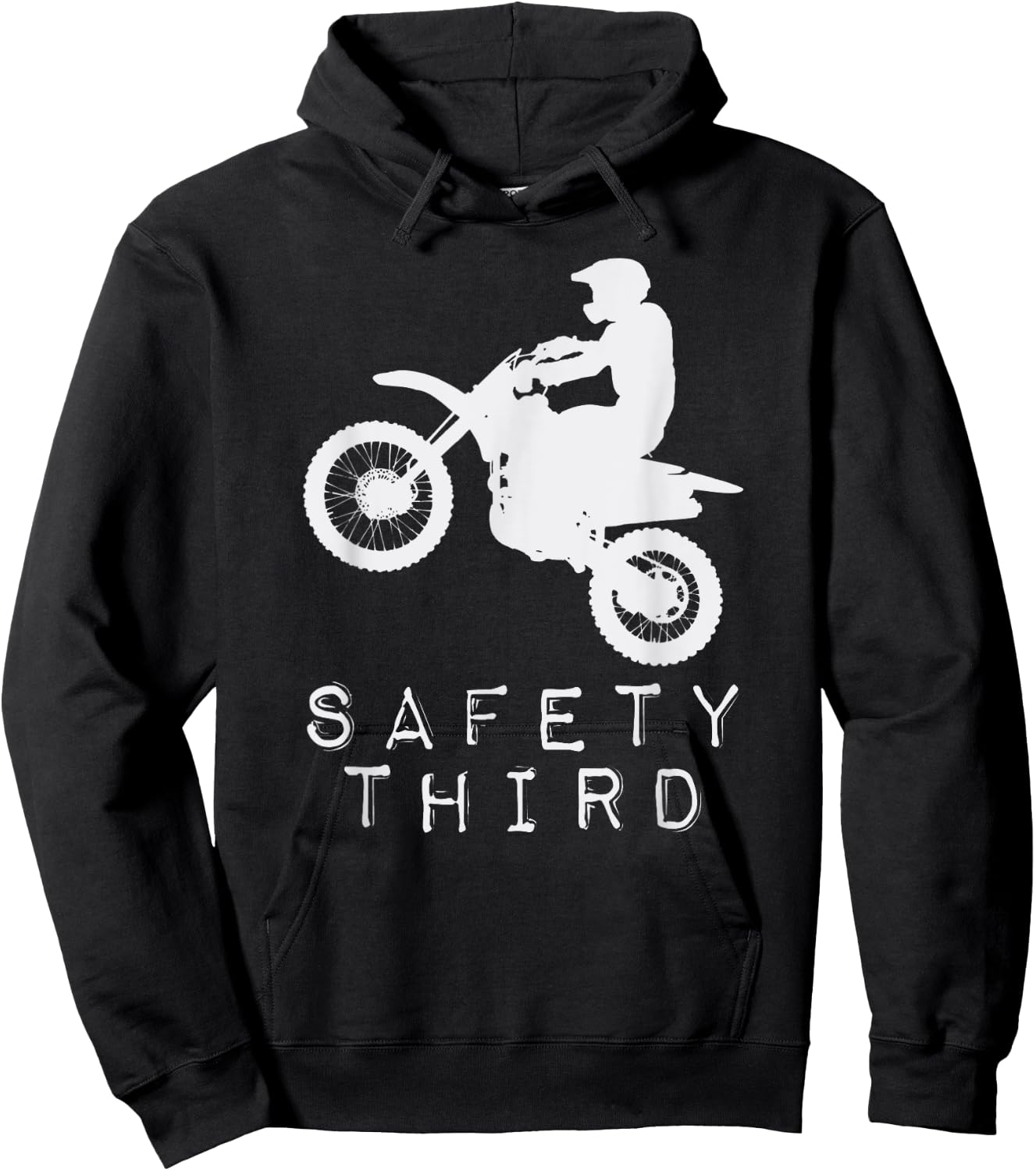Safety Third T Shirt 3rd Motorcycle Motorbike Hoodie - Hoodie | Black
