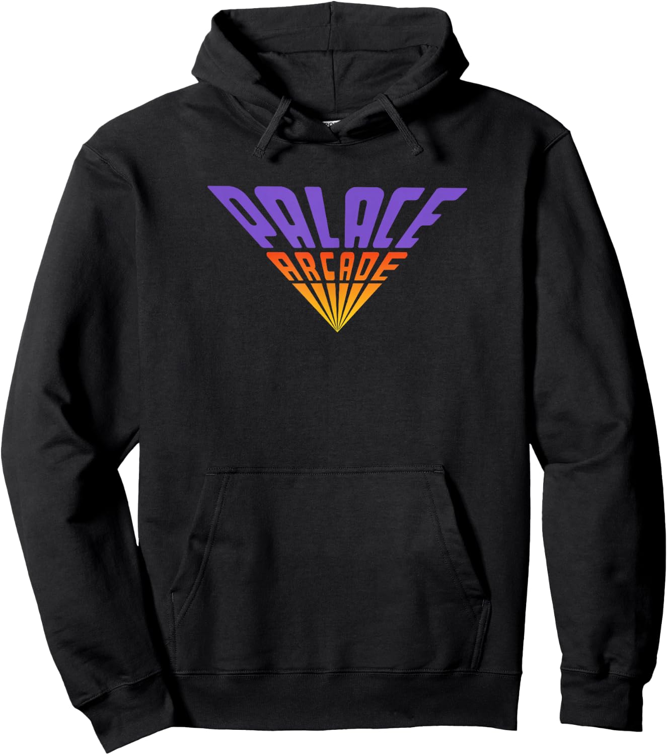 Stranger Things Palace Arcade Fading Logo Hoodie - Hoodie | Black