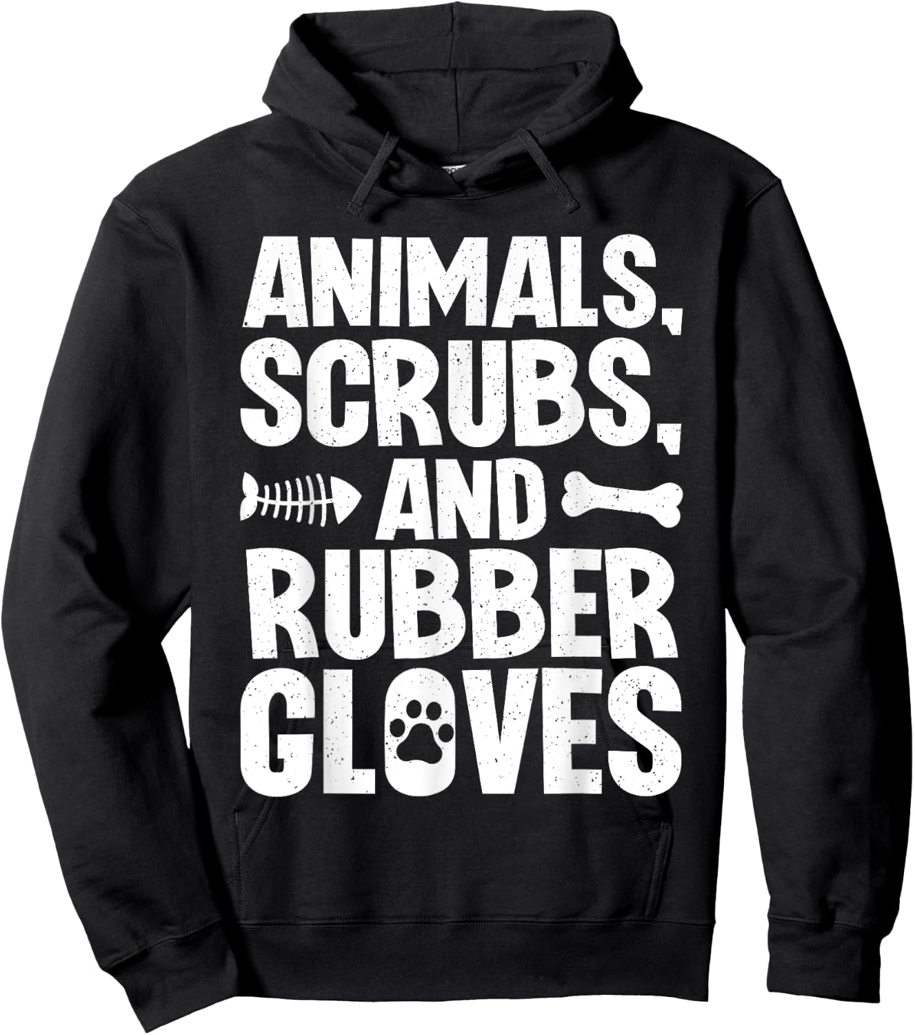 Cool Veterinary Medicine Art For Veterinarian Assistant Vet Hoodie - Hoodie | Black