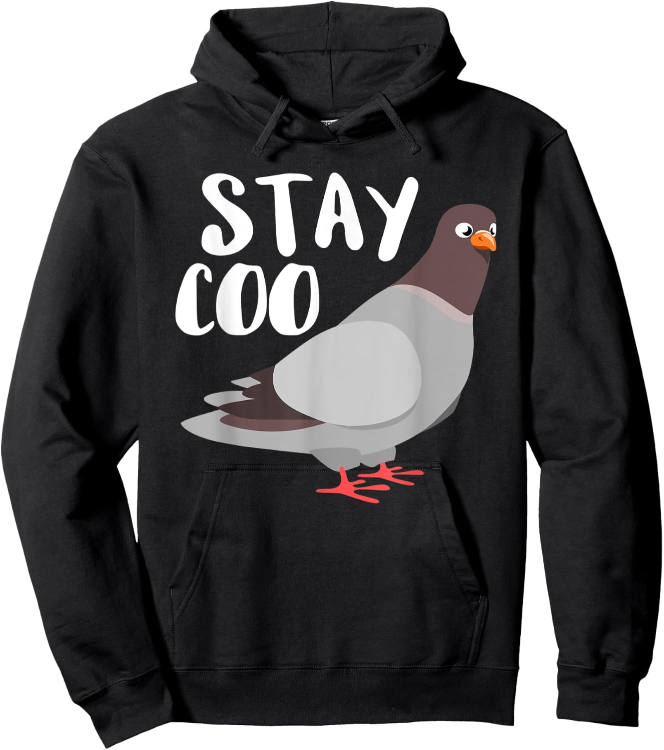Stay Coo Pigeon Breeder Pigeon Racing Gift Hoodie - Hoodie | Black