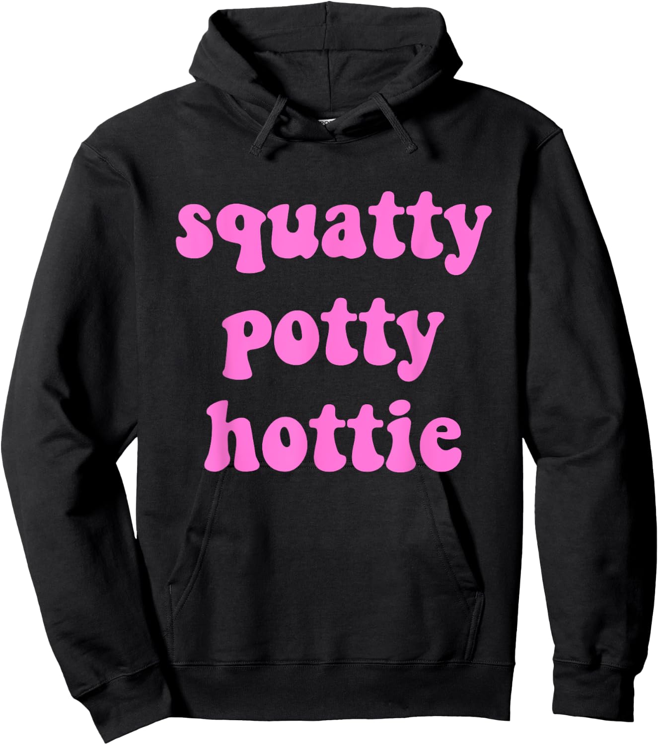 Squatty Potty Design Hoodie - Hoodie | Black