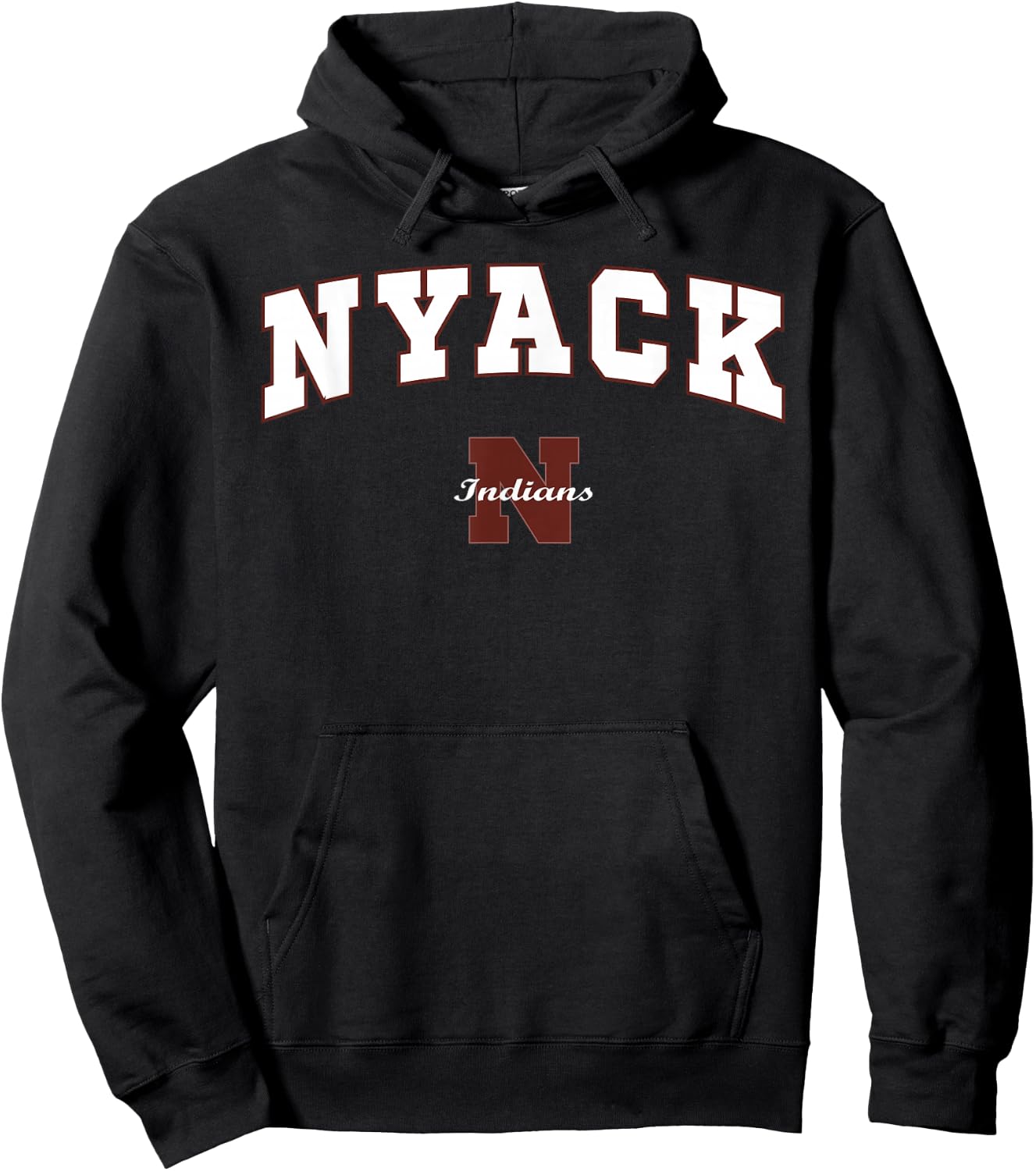 Nyack High School Indians Hoodie - Hoodie | Black