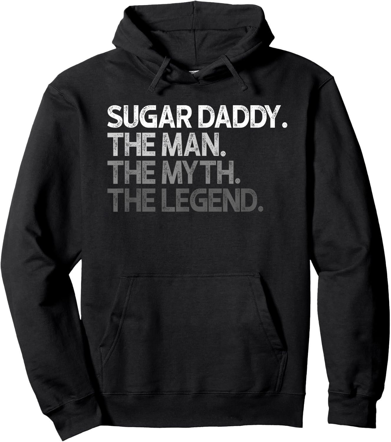 Sugar Daddy SugarDaddy The Man Myth Legend Gift Hoodie - Hoodie | Black