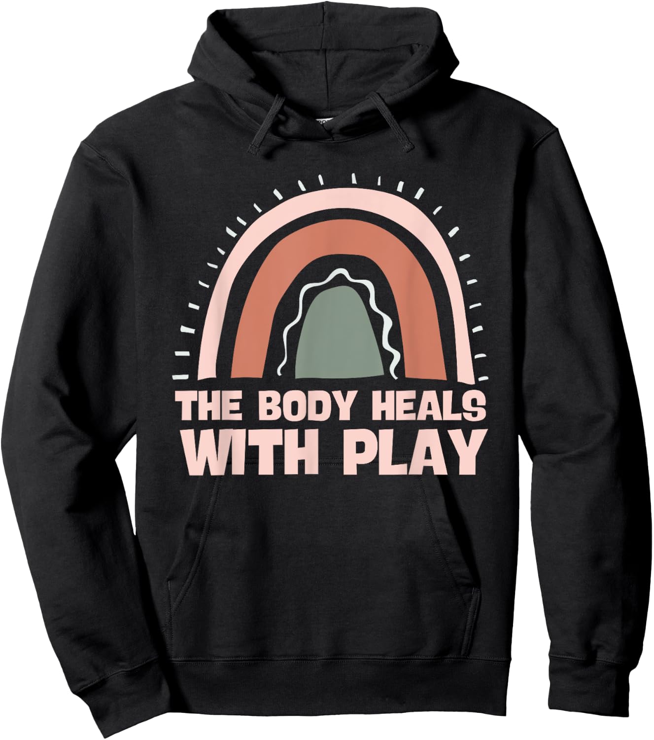 Play Therapist - Recreational Therapy Therapist RT Month Hoodie - Hoodie | Black