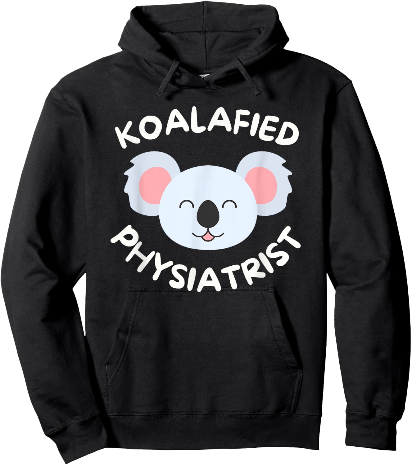 Koalafied Physiatrist Rehabilitation Medicine PM&R Doctor Hoodie - Hoodie | Black