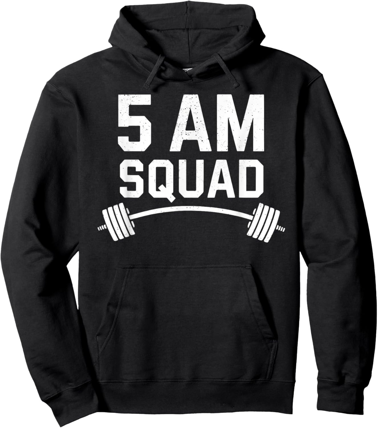 5 AM Squad Wprlpit Squad Funny Gym Hoodie - Hoodie | Black