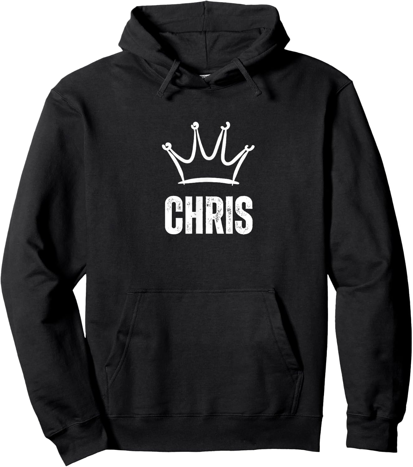King Chris Crown - Custom First Name Birthday #1 Winner Hoodie - Hoodie | Black