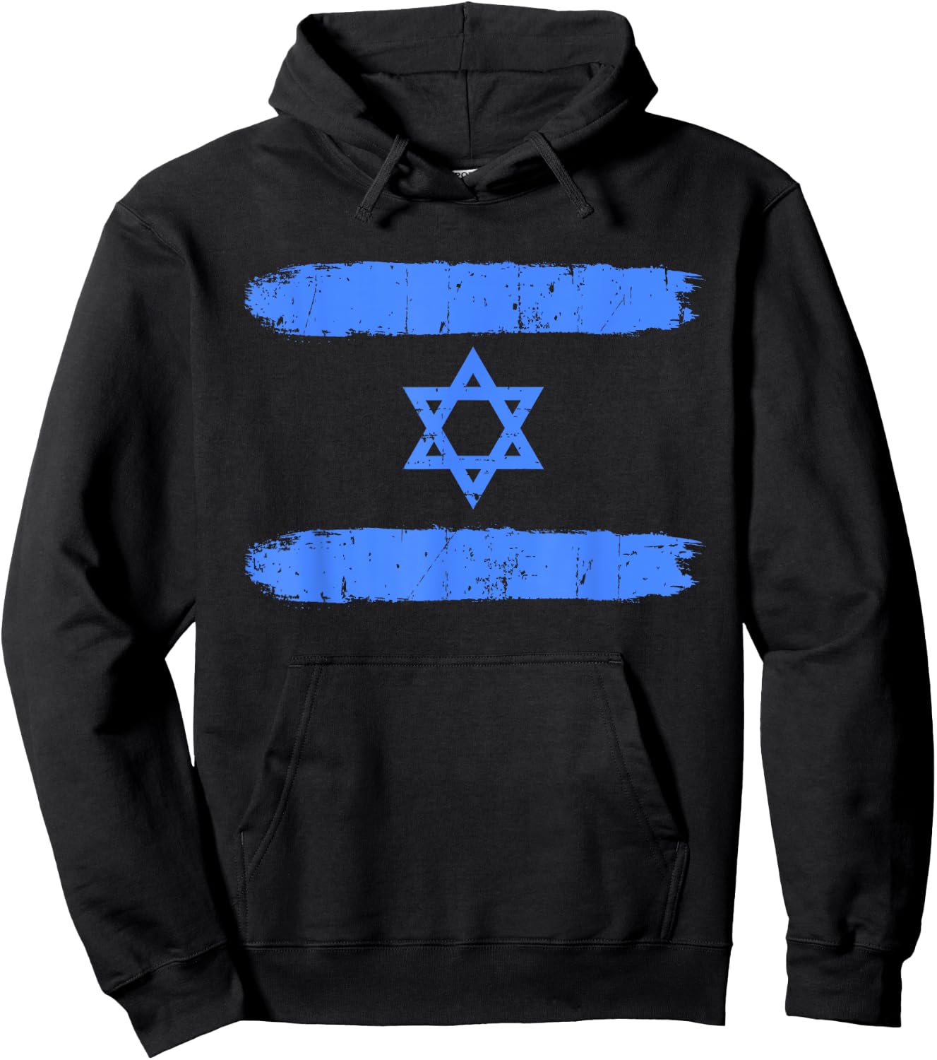 Israel flag Hoodie - Hoodie | Black