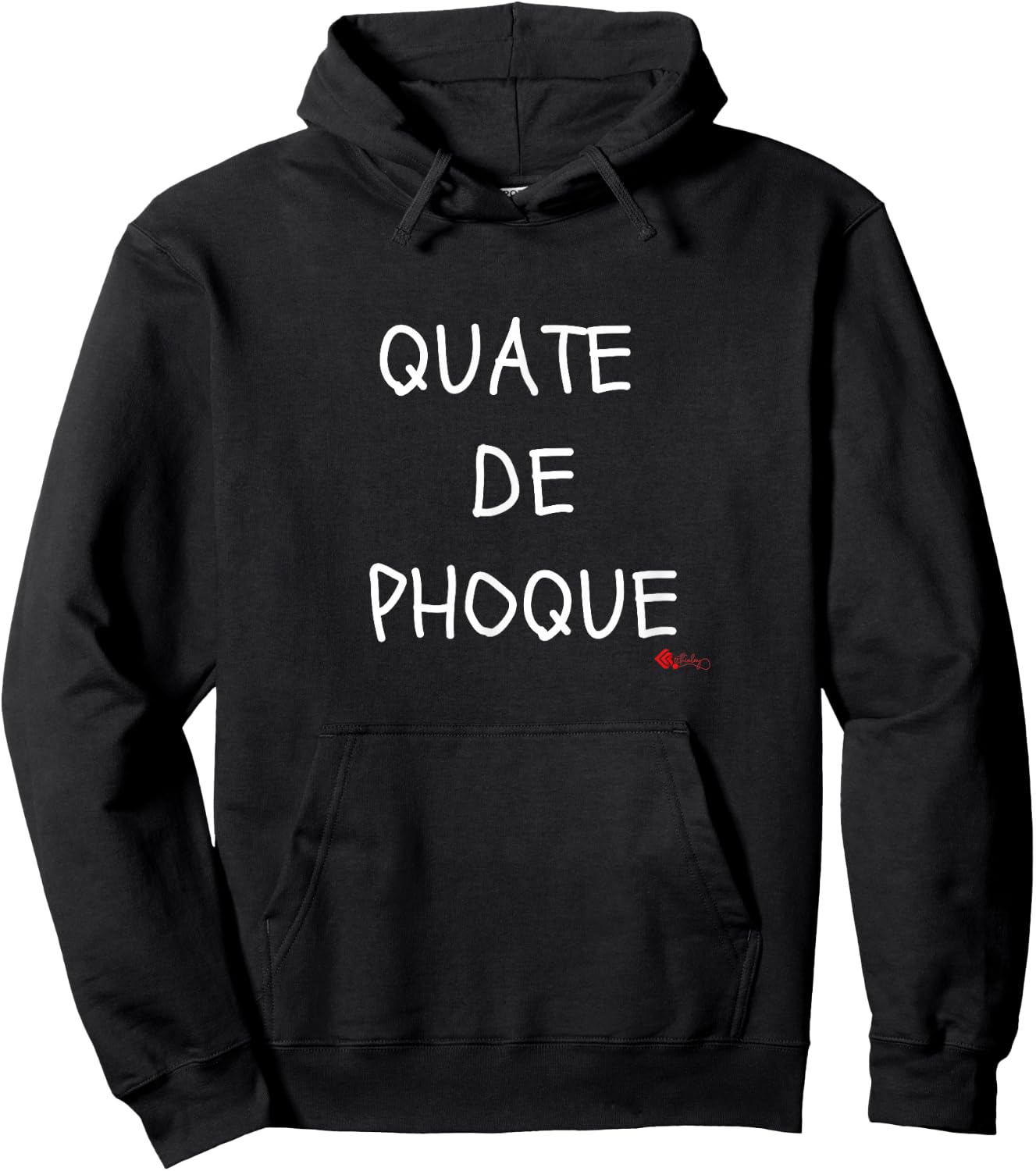 WTF : Quate Da Phoque Hoodie - Hoodie | Black