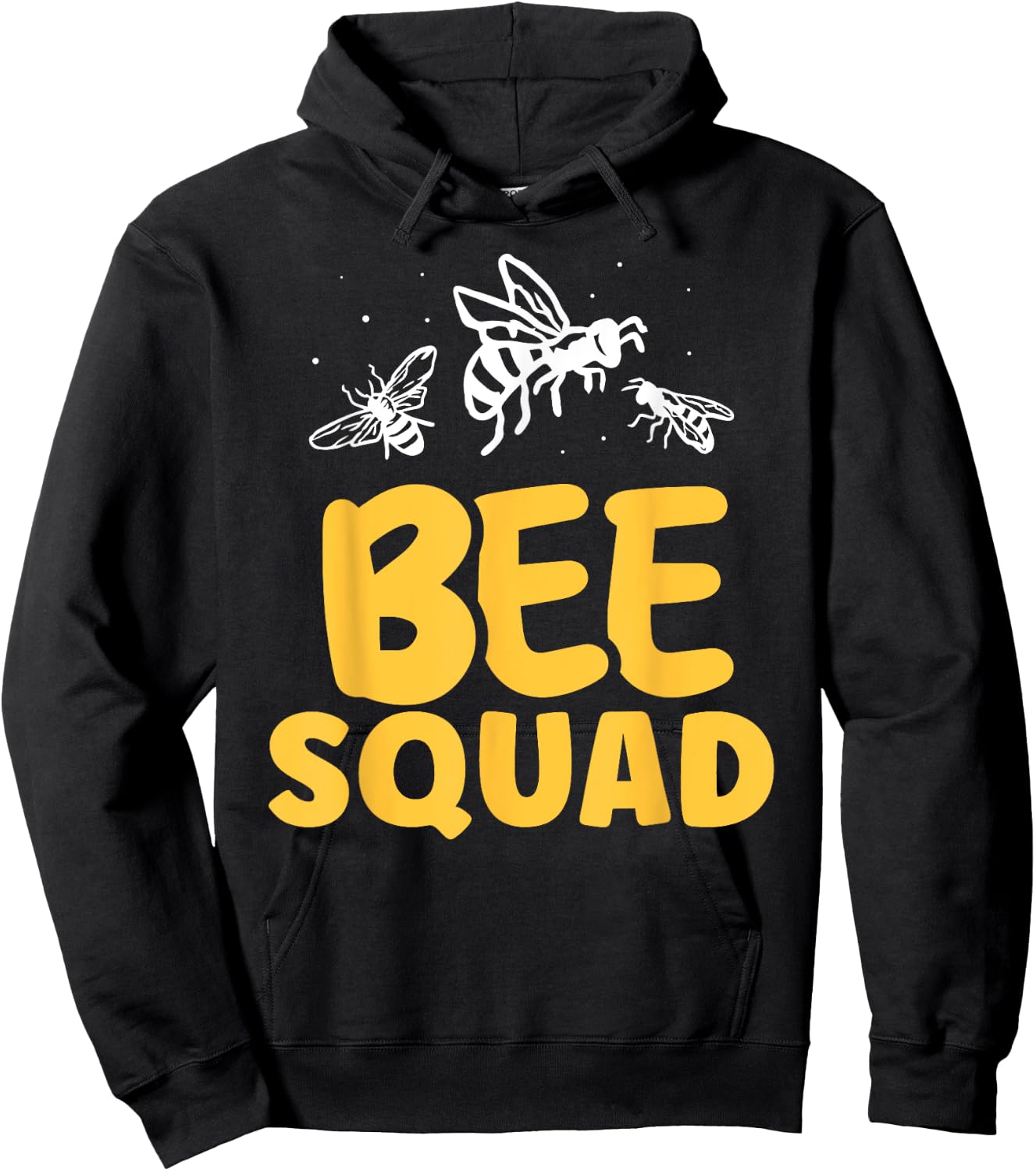 Bee Squad Beekeeper Hive Bees Honeybee Bee Hoodie - Hoodie | Black