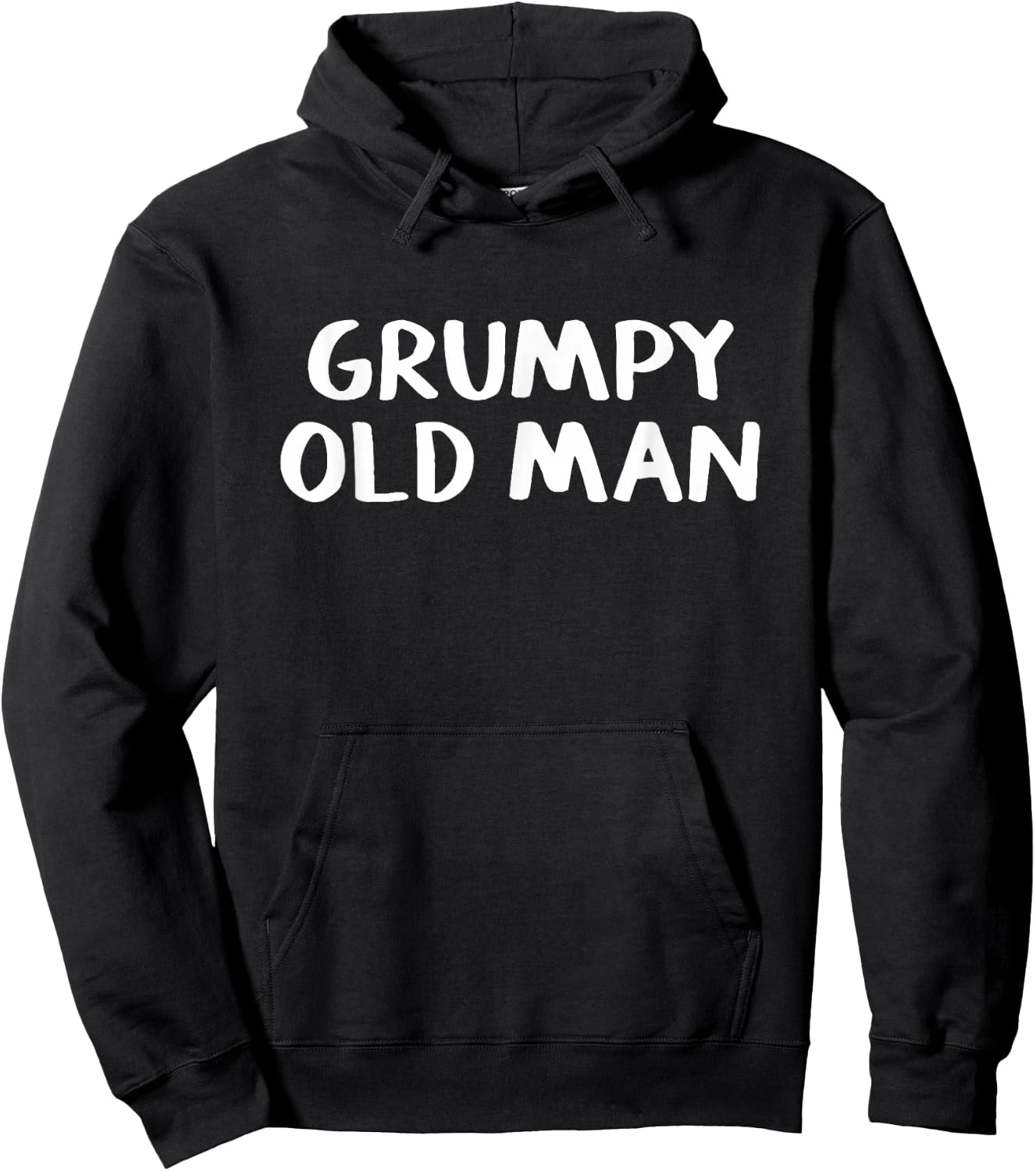 Grumpy Old Man Hoodie - Hoodie | Black