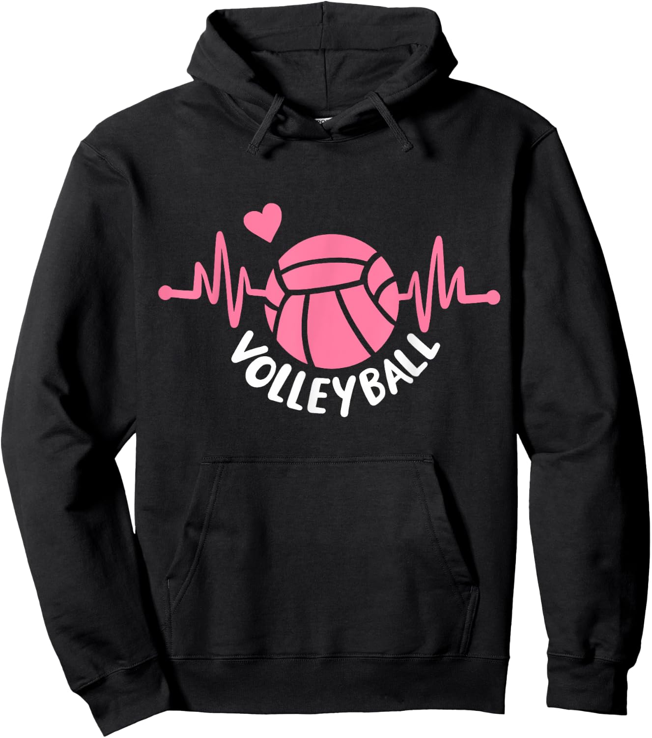 Volleyball Hoodie - Hoodie | Black