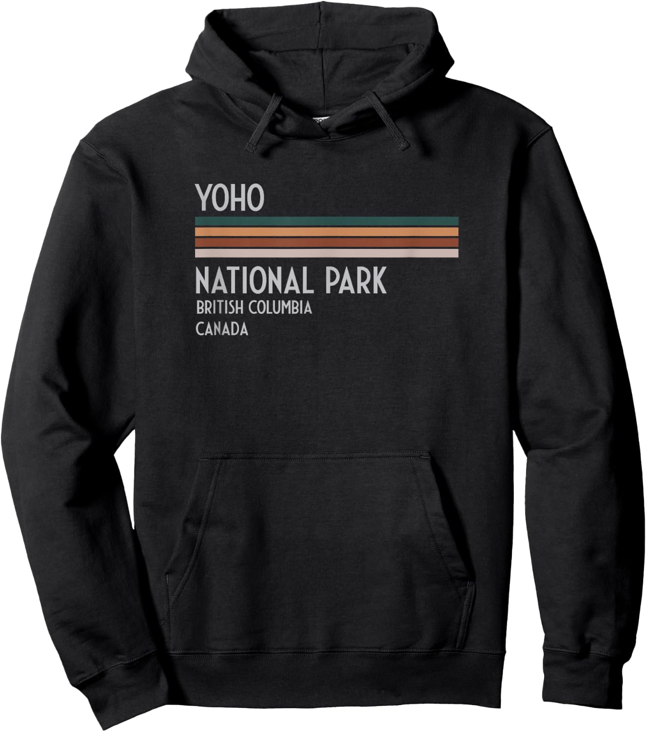 Yoho National Park Canada Hoodie - Hoodie | Black
