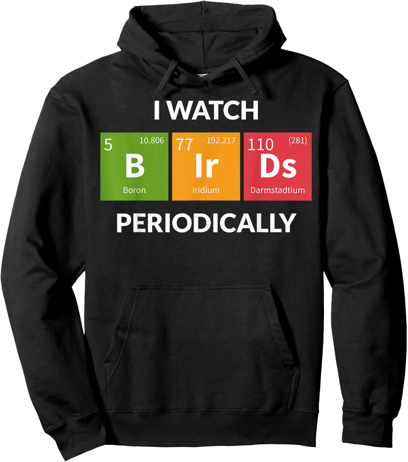 Funny Bird Watching Birding Bird Nerd Hoodie - Hoodie | Black