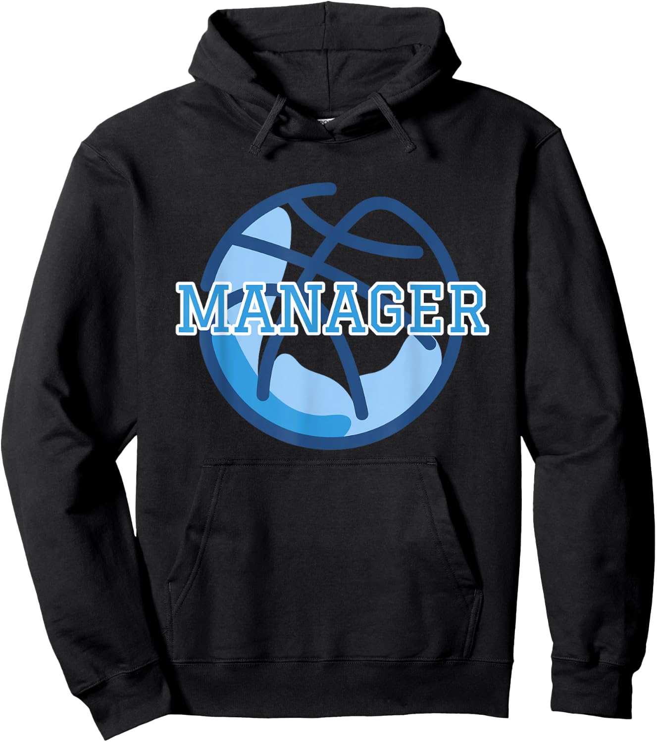 Basketball Team Manager Waterboy Hydration Specialist Hoodie - Hoodie | Black