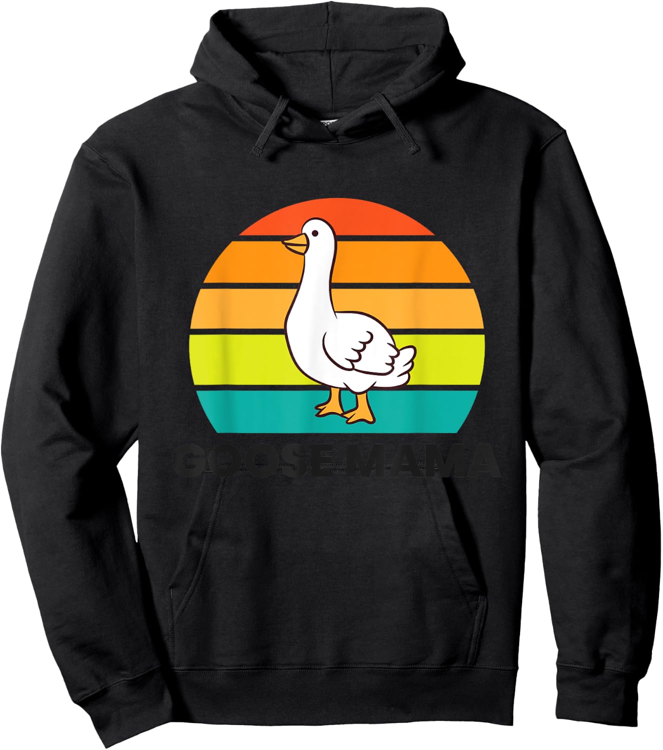 Goose Mom Goose Mama Hoodie - Hoodie | Black
