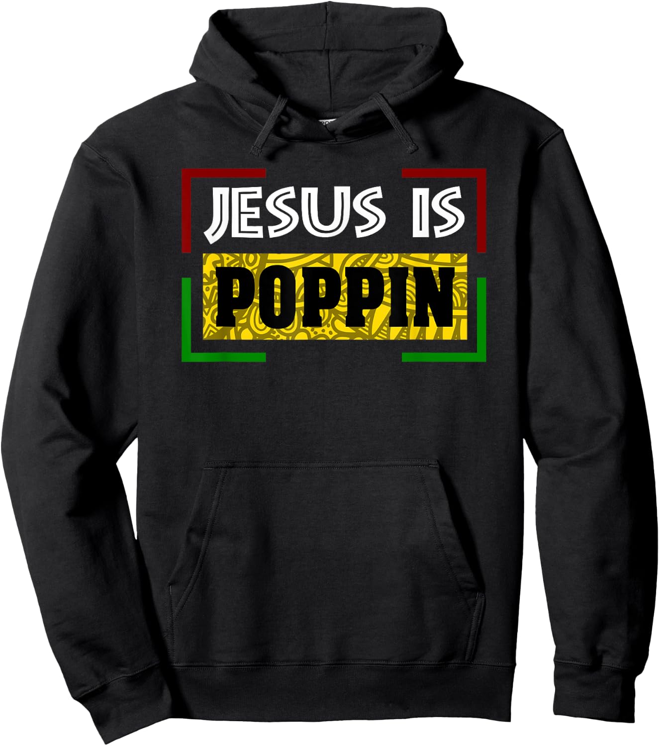 Jesus is Poppin Hoodie - Hoodie | Black