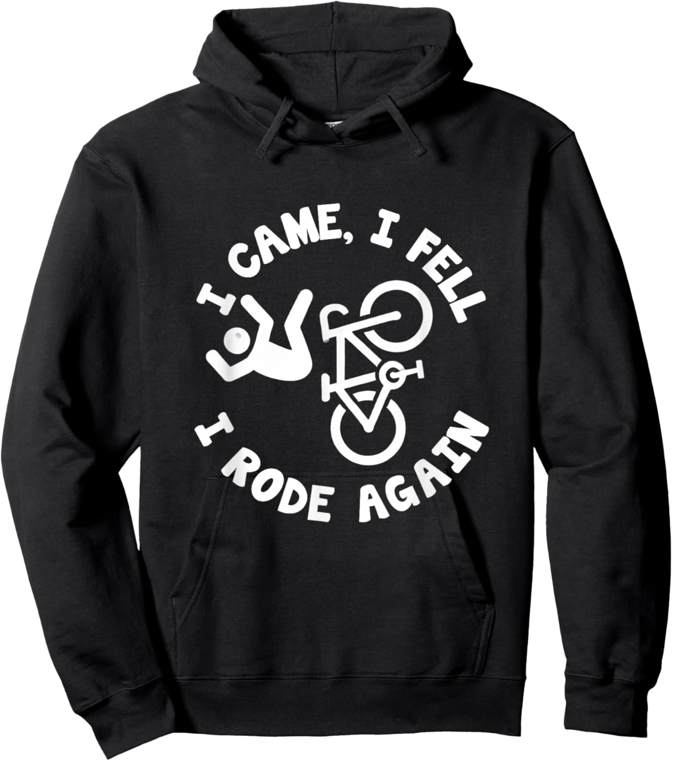 Bike Accident Get Well Bicycle Crash Survivor Recovery Hoodie - Hoodie | Black