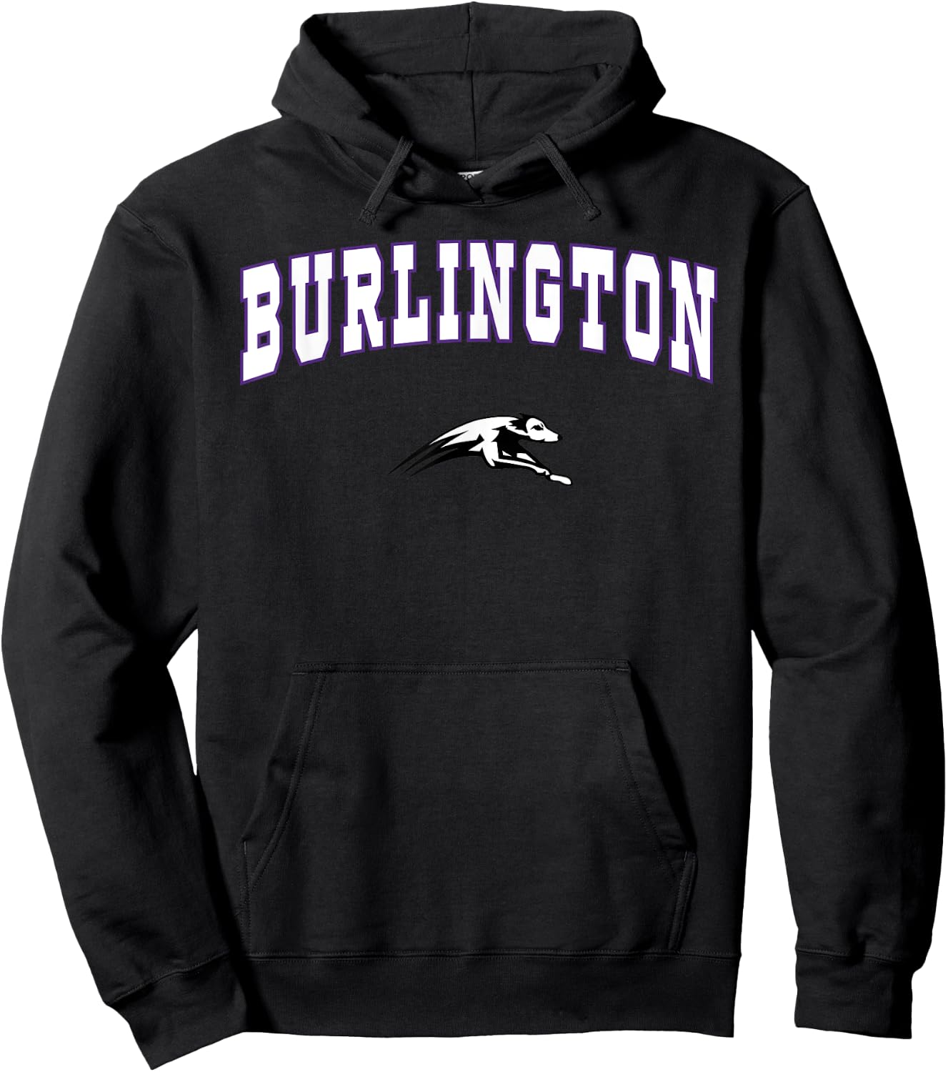 Burlington High School Grayhounds Hoodie - Hoodie | Black