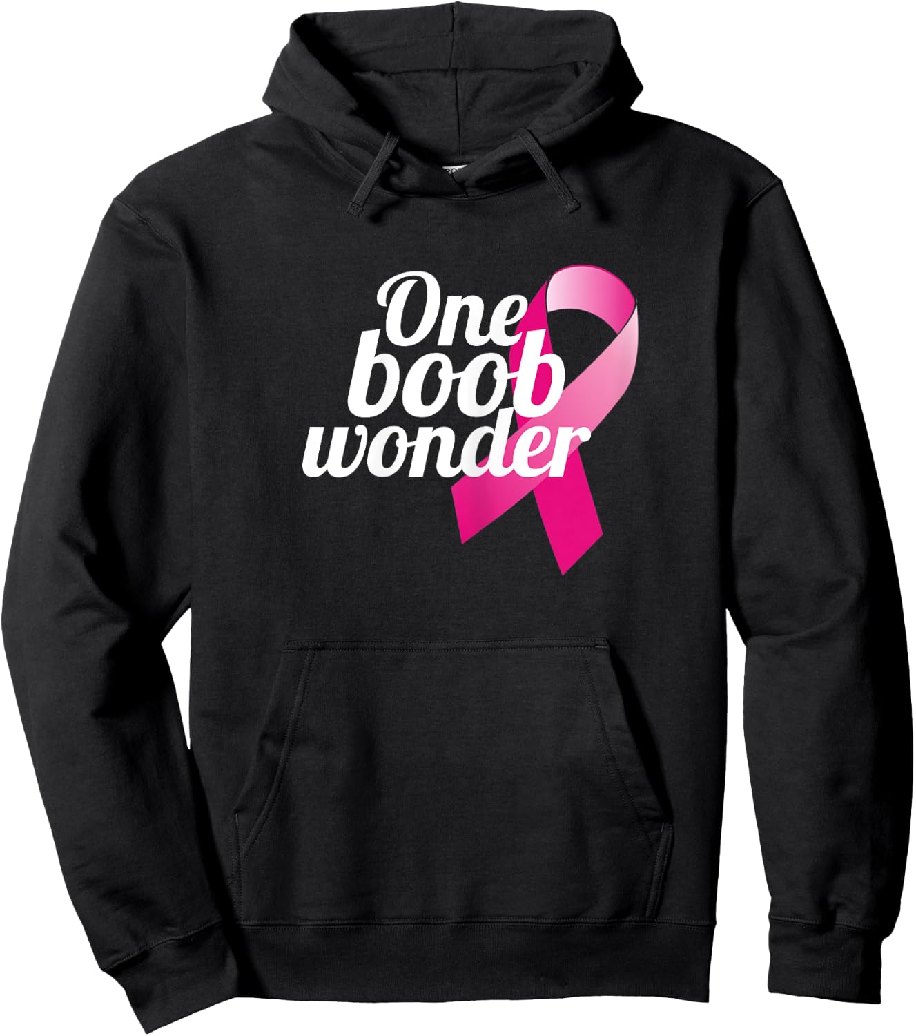 Funny Breast Cancer Mastectomy Recovery Design Hoodie - Hoodie | Black
