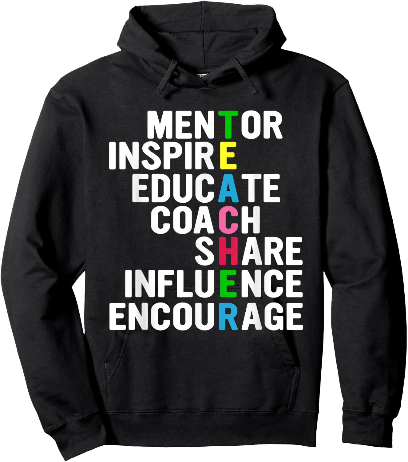 Teacher Art Men Women Funny School Teachers Hoodie - Hoodie | Black