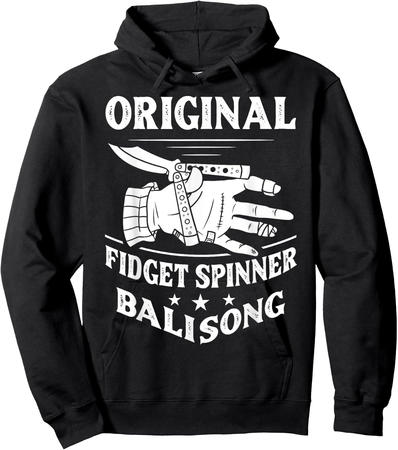 Balisong Flipping Gift Butterfly Knife Training Hoodie - Hoodie | Black